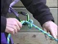 climbing tools: munter hitch / tyed off munter