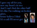 S.O.S karoke - jonas brothers