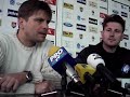 Dusan Uhrin vorbeste inainte de meciul cu Vaslui. Dusan Uhrin press conference before Vaslui