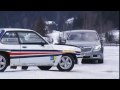 Opel Insignia 4x4 vs Ascona 400 Rally Car: sfida sulla neve