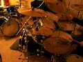 female drummer groovin