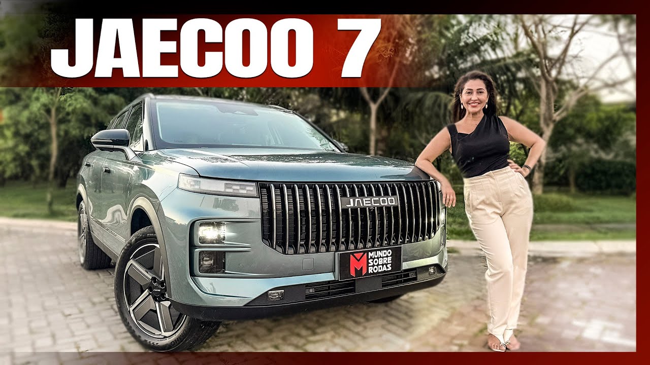Novo Jaecoo 7 aposta em tecnologia e economia de super híbrido!