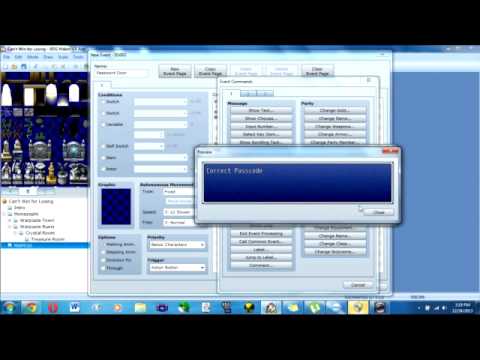 how to make doors in rpg maker vx