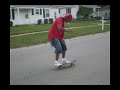Kevin and Nate skateboarding
