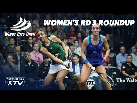 Squash: Windy City Open 2020 - Women's Rd 3 Roundup [Pt.2]