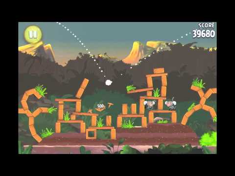Angry Birds Rio 4-11 3 Star Walkthrough