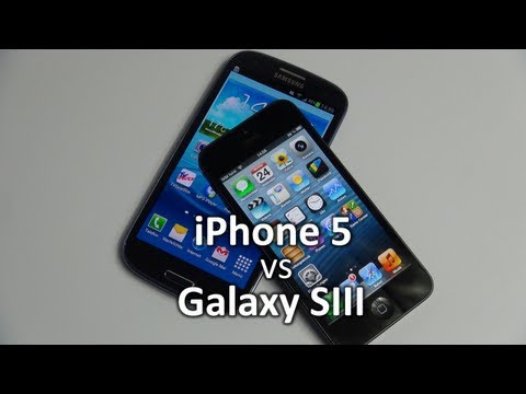 Apple iPhone 5 vs Samsung Galaxy S3 | SwagTab