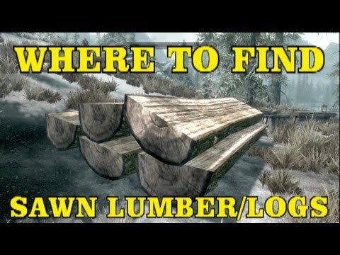 how to sawn logs in skyrim