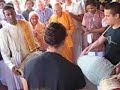 First kirtan after ceremony