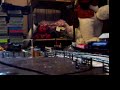 Trains running on my new model railway.