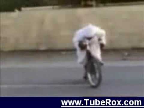 Bicycle burn out