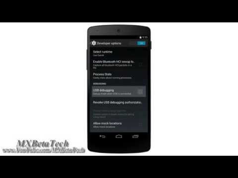 how to enable usb debugging on android 4.4.2