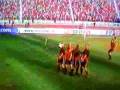 FIFA 09 perfect free kick