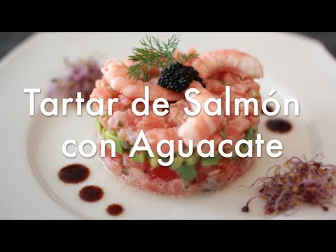 Tartar de Salmón y Aguacate - Recetas para Navidad