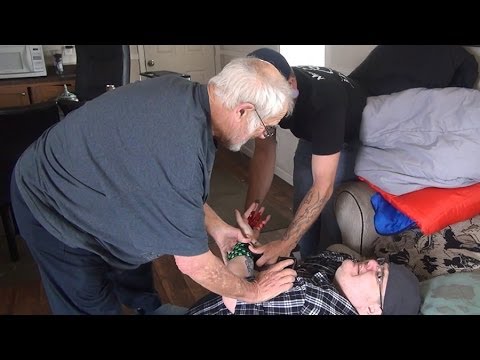 ATTACK OF THE GABOON VIPER - THE SNAKE BITE PRANK!