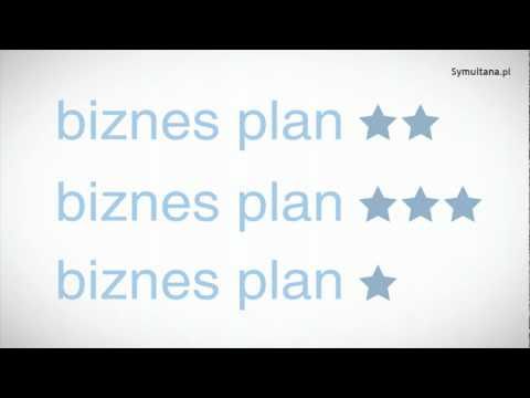 Biznesplan -''co to jest biznesplan?'' (5/8), 3 min. 51 sek.