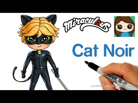 video-linktoworks-How to Draw Cat Noir Easy | Miraculous Ladybug