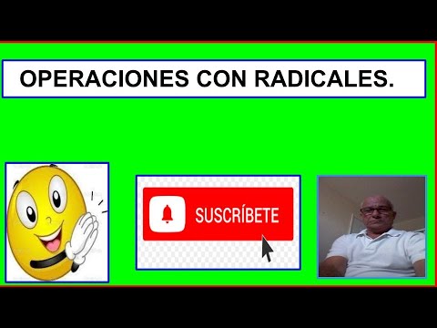 raíces con diferentes índices - EL PROFESOR MIGUEL DEL POZO EXPLICA COMO REALIZAR OPERACIONES CON RADICALES DE DIFERENTES INDICES.Suscribete a http://youtu.be/SYEuggSCp0.