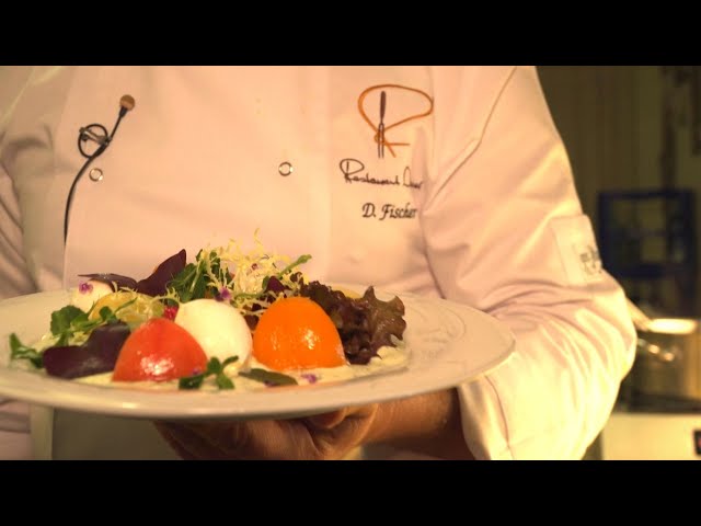 Bunte Tomaten mit Mozzarella und einem feinen Basilikum-Joghurt-Dressing | Daniel Fischer bei Topfgucker-TV