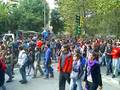 Manifestazione al Ministero dell'Istruzione