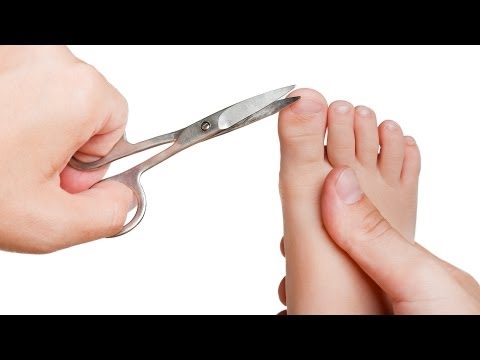how to properly trim toenails