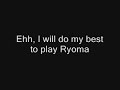 Note*: when i get the full version i will re-upload it. Echizen Ryoma's Voice message (with english subs) Sry about the later part as i don't really understand Japanese. I asked someone to translate it for me. Upcoming: Fuji Syuusuke's voice message! Special Thanks to: askawow47 from Yahoo answers! for helping me translate this. And To-SyuusukexAndriana and EragonTheHeartOfSora for telling me where to find the voice clips. Thanks.