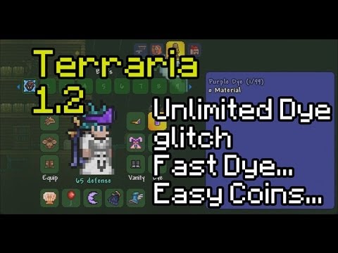 how to get purple dye in terraria xbox