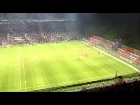 Golo de Tanaka e celebração dos adeptos - LOUCURA EM BRAGA!!