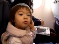In the airplane to Edinburgh