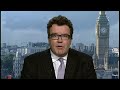 Is it a bird a plane or a UFO behind Tom Watson