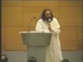 An excerpt of HH Sri Sri Ravi Shankar 's address to MBA and undergraduate students at the University of Pennsylvania's Wharton School, as part of the Wharton Leadership Lecture series.