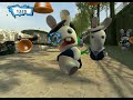 Rayman Raving Rabbids 2: gameplay in Paris Rayman Raving Rabbids 2: gameplay in Paris