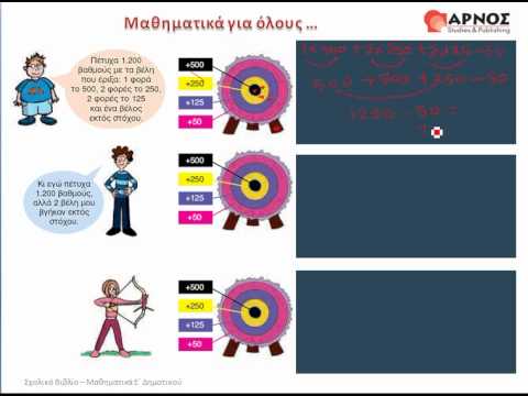 Ε' Δημοτικού-Μαθηματικά-Υπενθύμιση Δ' τάξης(2ο Μέρος)