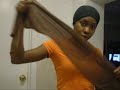 How to wrap and un wrap a sew in. This technique can also be used on regular hair. Sorry: there is an error in the vid.. The entire video is supposed to be muted,.. :-) I will be posting a video with all of the regimen , and how I care for my hair stuff so stay tuned!! But in the mean time the weace is bijoux new yaki , and its a full head sew in Sneak peak of regimen: Wash every 2 wks, mositurize every other day, wrap nightly... Check out Tuns of My HAIR Pix www.fotki.com Read up on my ...