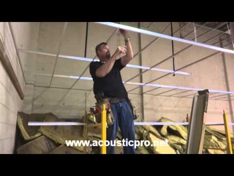 how to fit acoustic plasterboard