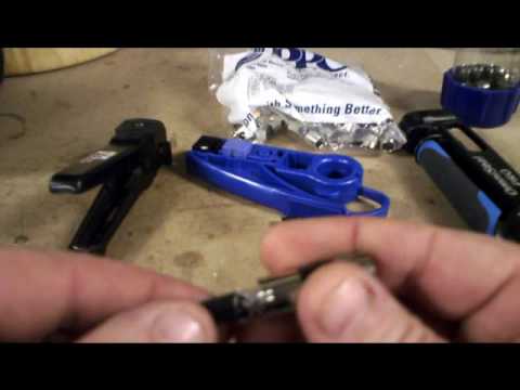 how to fit rg6 connectors