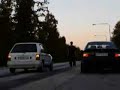 Daihatsu Charade destroys BMW M3