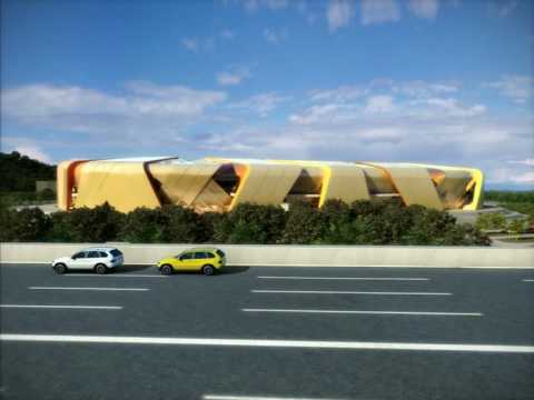 Animation - Dalian Football Stadium