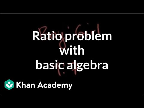 Algebra: Ratios and proportions