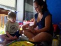 Down syndrome:&nbsp;S�ndrome de Down: Un reno divertido para tarjetas de felicitacion
