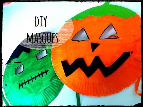 diy halloween activit� masque