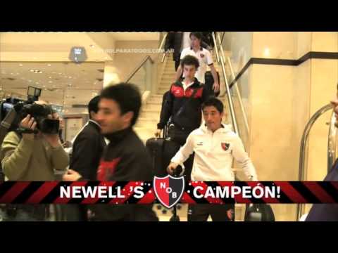 Los primeros festejos del plantel campeón