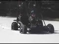 The Meltdown Day 1:  Go kart in the melting snow