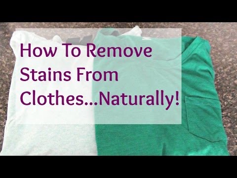 video-linktoworks-How To Remove Stains From Clothes - Naturally!