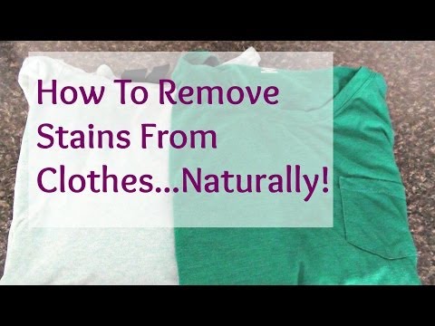 how to dye spots on clothes