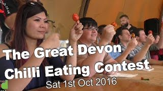 The Great Devon Chilli Eating Contest - Sat 1st Oct