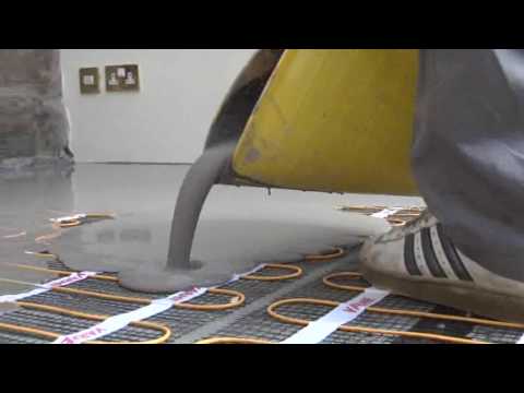 how to fit underfloor electric heating