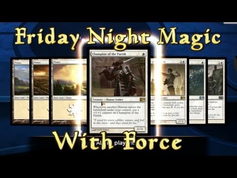FNM with Force - Feverish Humans (MTG Duels 2014 Multiplayer)