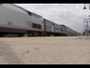 Amtrak 91 west at Downers Grove, IL. 09/06/08