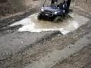 Polaris Ranger in Icey Mud Pit Polaris Ranger in Icey Mud Pit